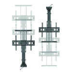 Motorize TV lift for floor up or ceiling down remote 37″-70″ GKD-6646M by Gecko Products