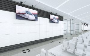 Digital signage Ceiling Mount 2x2 Size 37"55" Model: GKV-671C